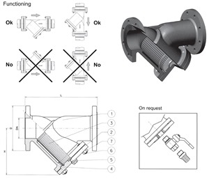 Carbon Steel and Nodular Steel Strainers